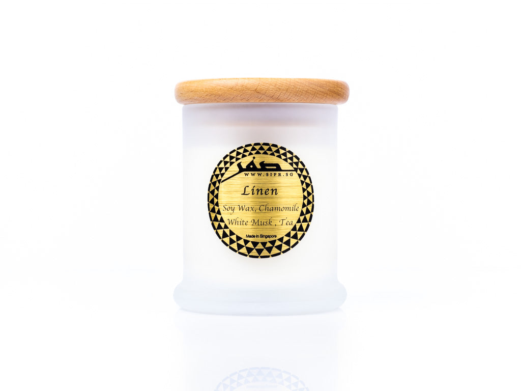 Linen Candle