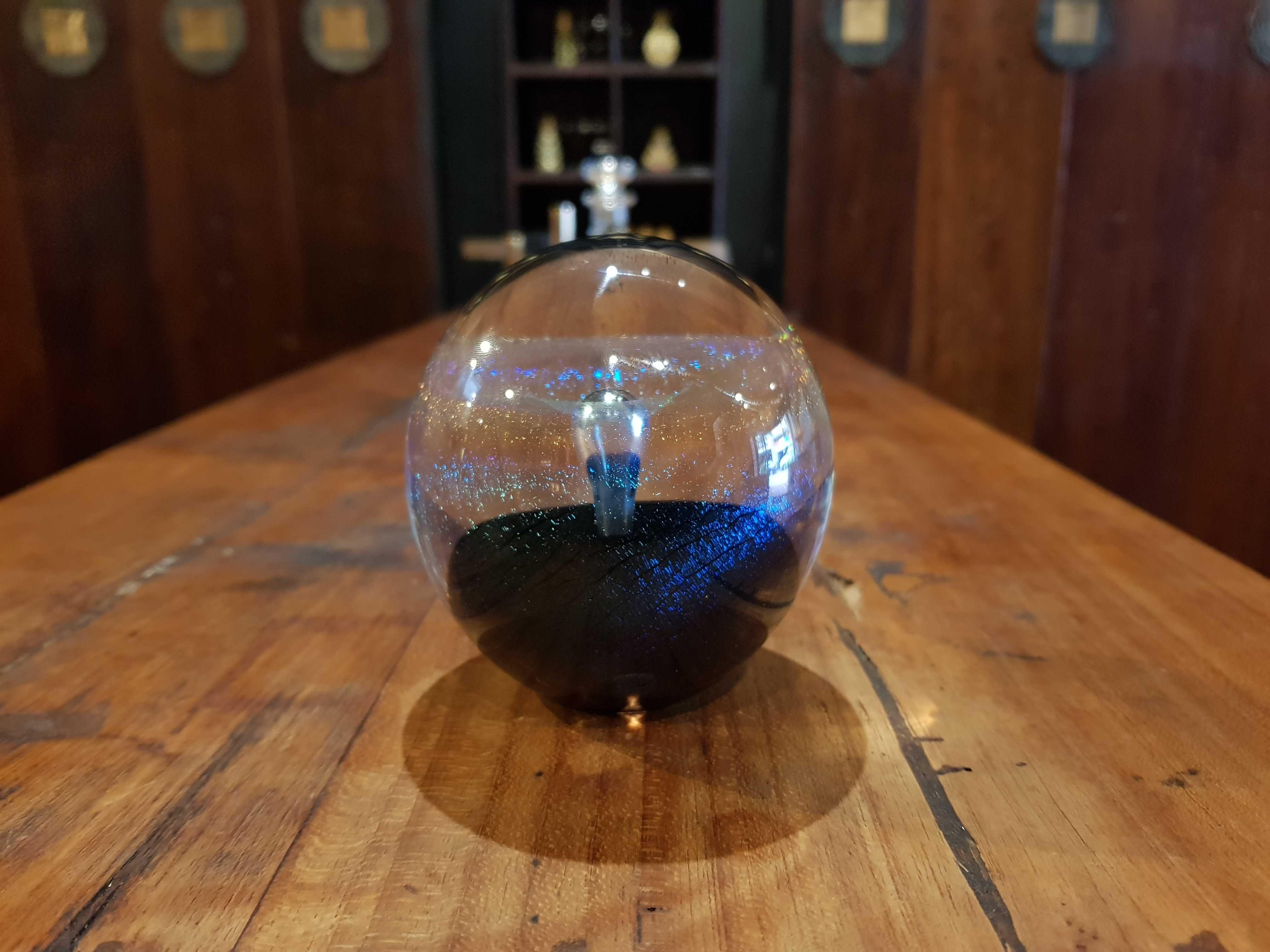 Eickholt Glass Space Age Paperweight 1989