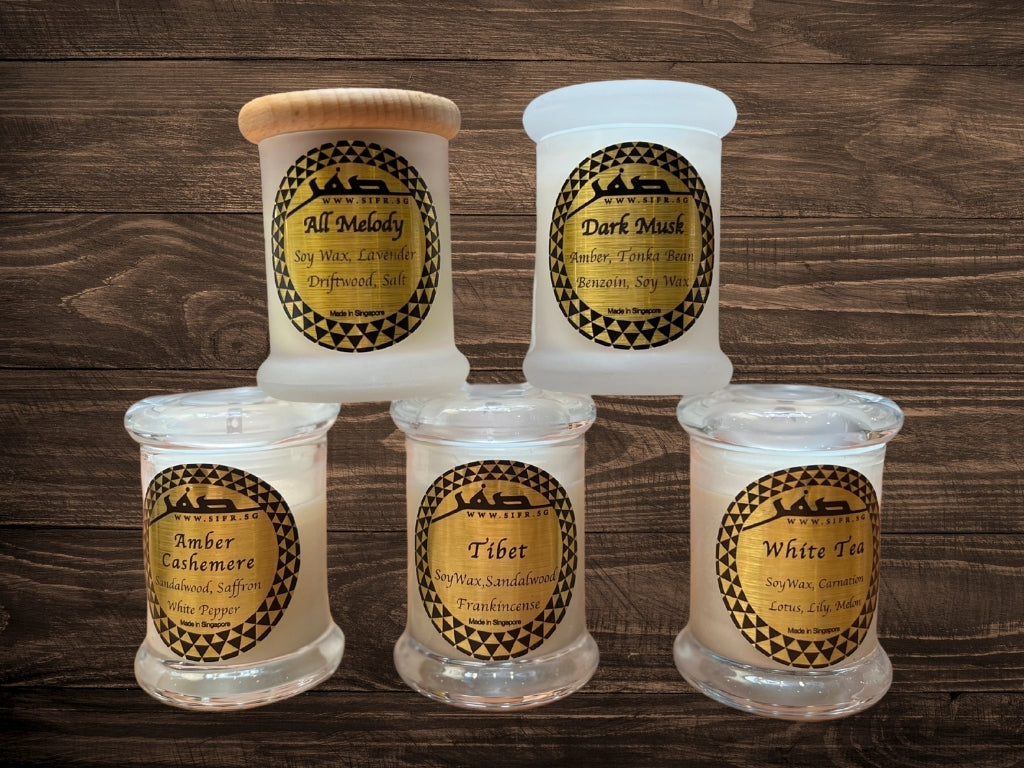 Sifr's Soap, Candle & Essential Oil Set