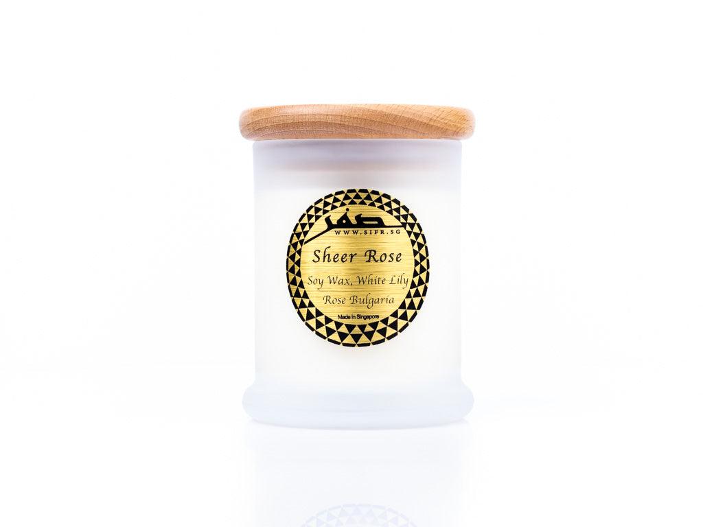 Sheer Rose Candle